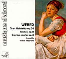 WYCOFANY   Weber: Quintetto op.34